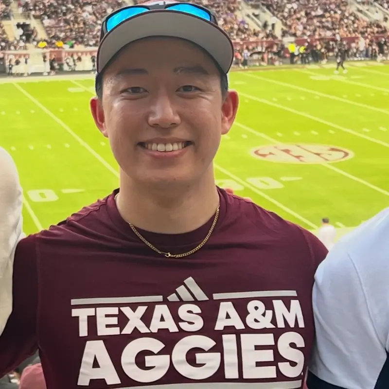 Dr Siew at Football Game | Alliance Oral & Maxillofacial Surgery